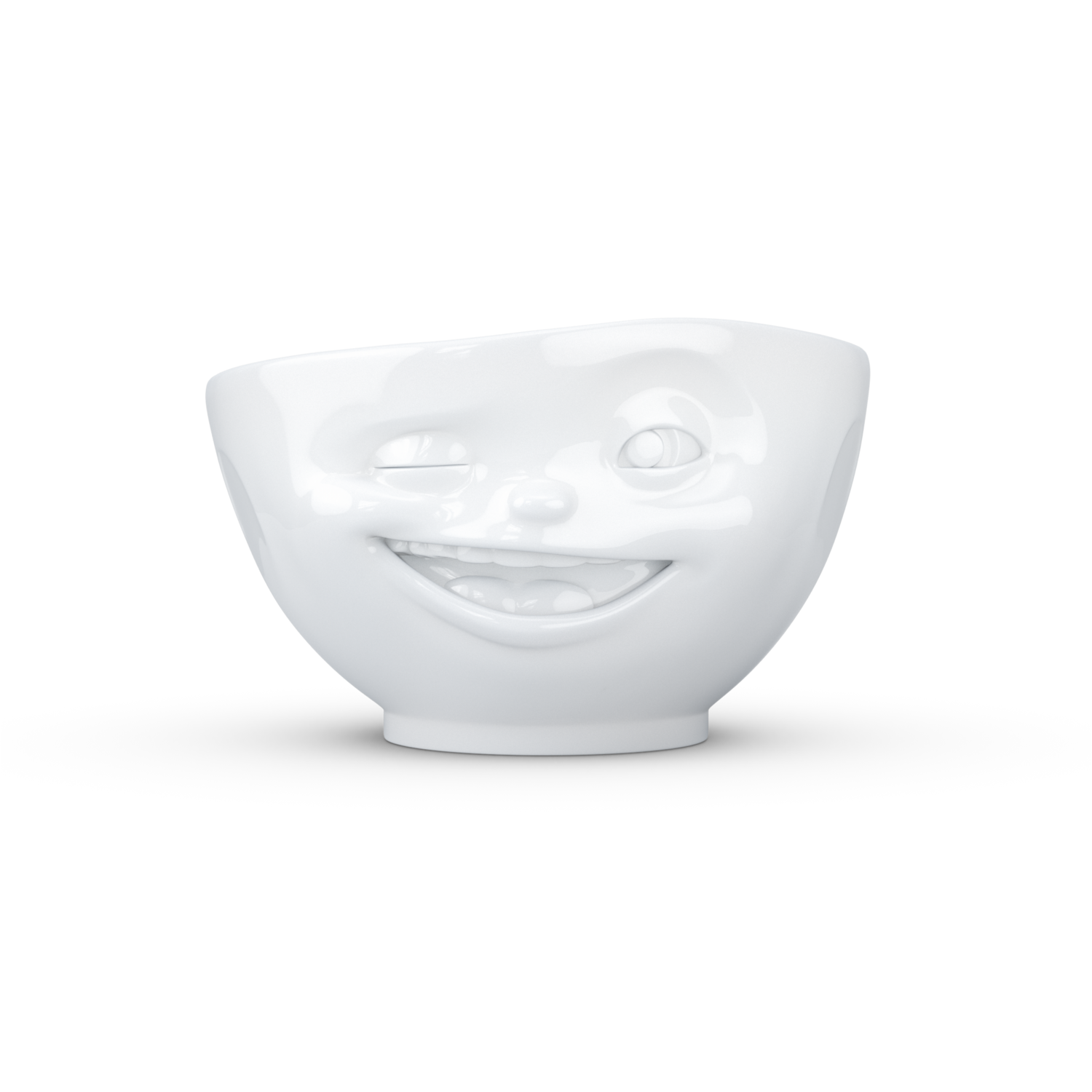 bol 500 ml 'winking' Tassen porcelaine blanc