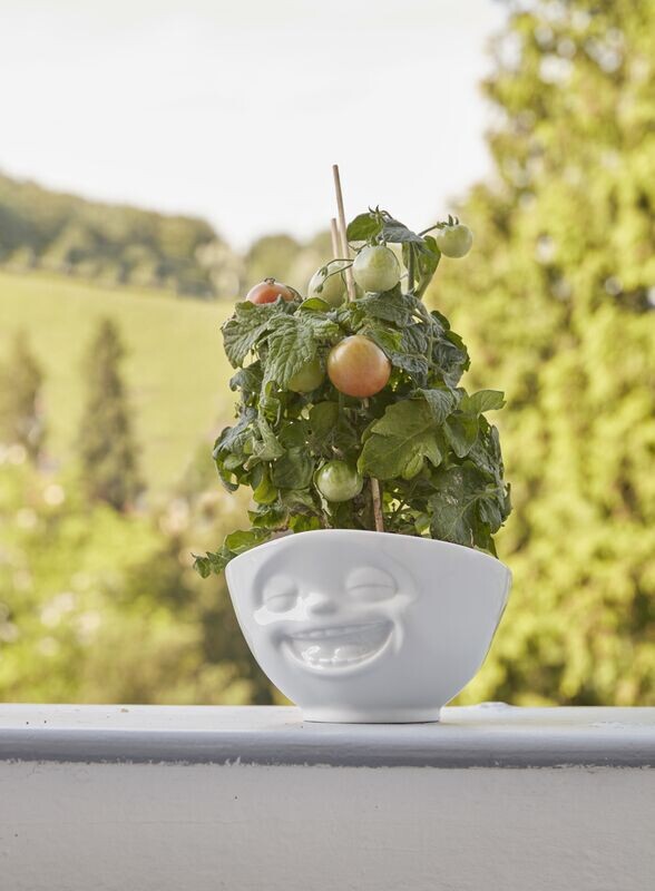 bol 500 ml 'laughing' Tassen porcelaine blanc