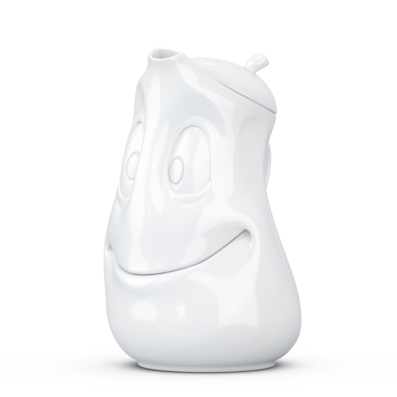 théière 1,2 L 'good mood' Tassen porcelaine blanc