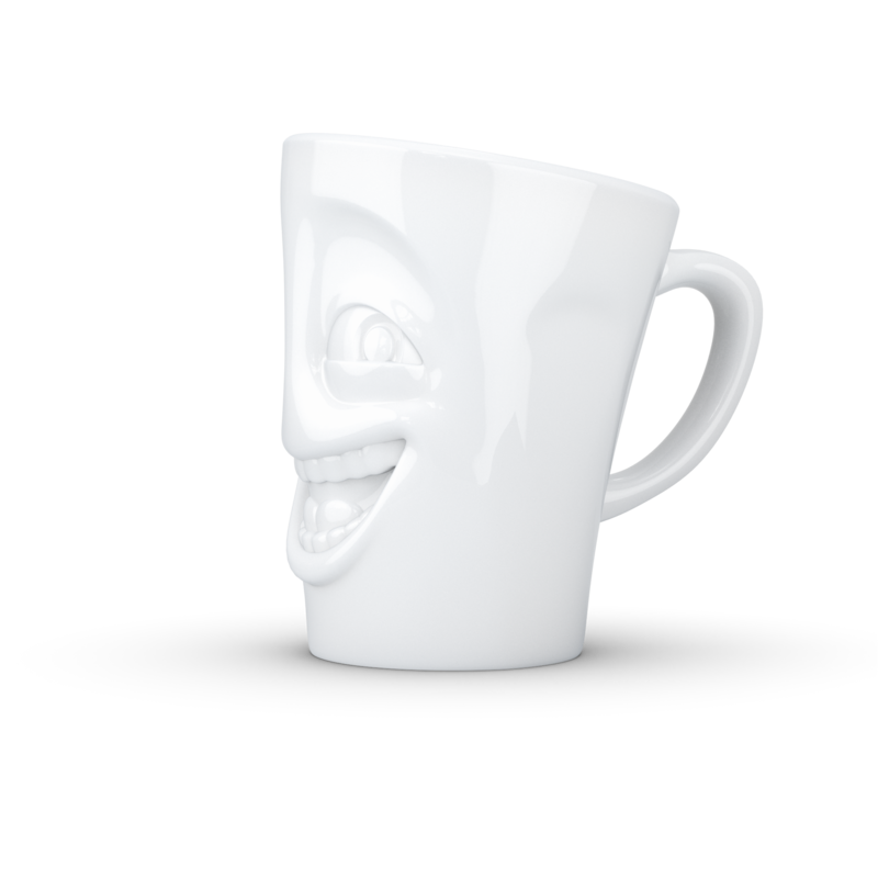 tasse 350 ml 'Joking' Tassen porcelaine blanc