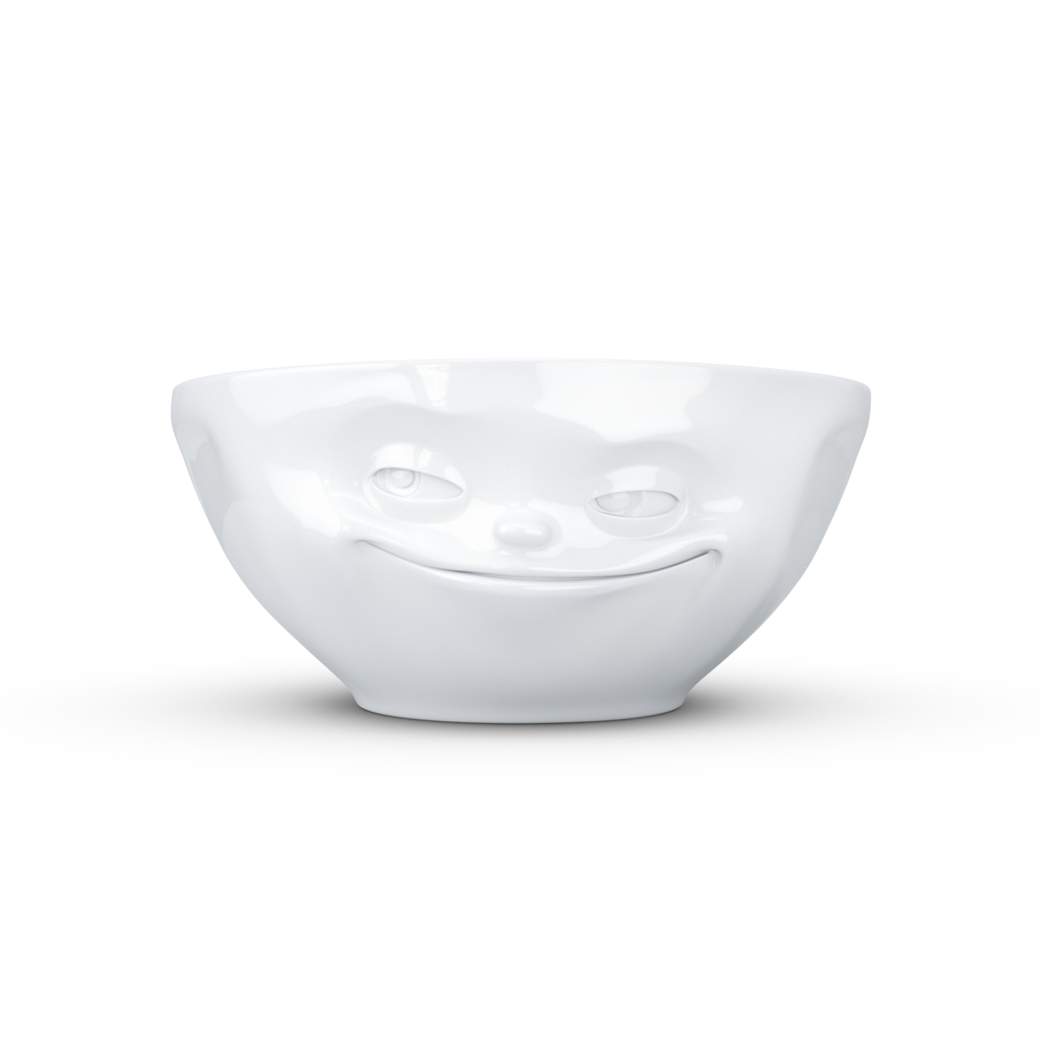 bowl 350 ml 'Grinning' Tassen porselein wit