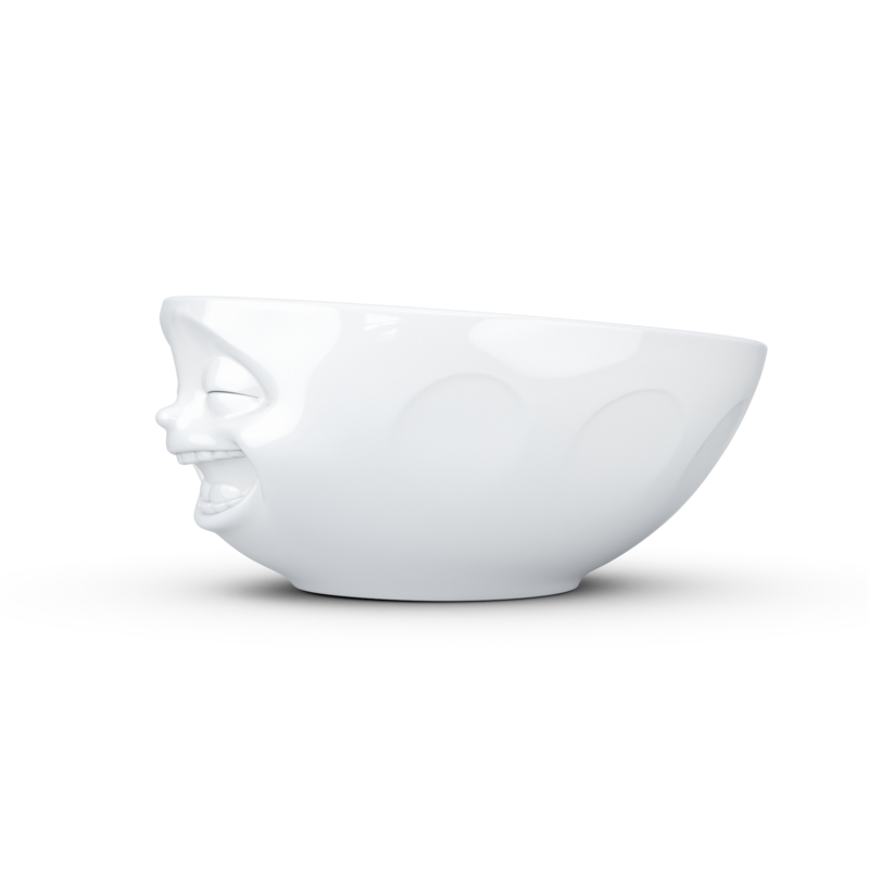 bol 350 ml 'Laughing' Tassen porcelaine blanc
