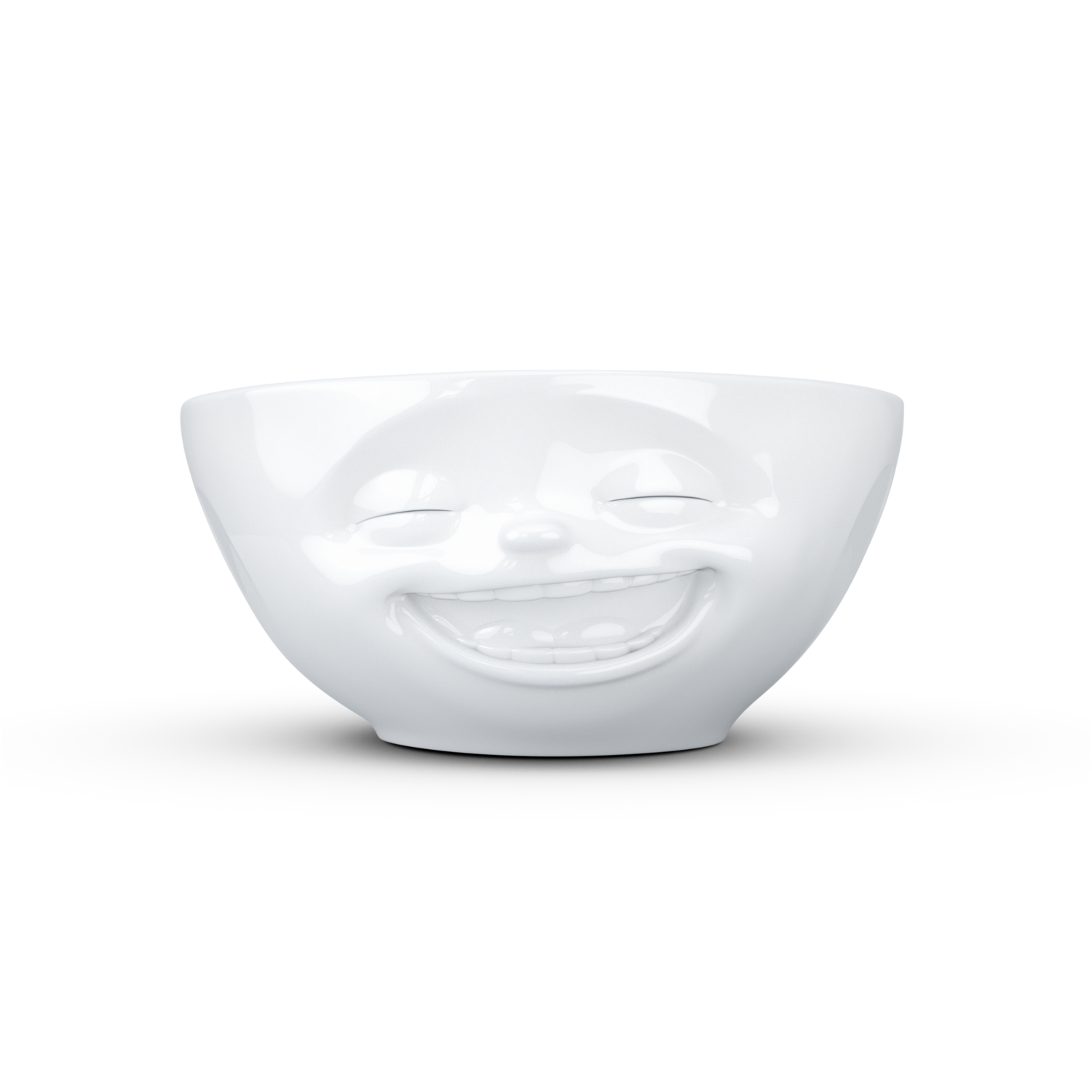 bol 350 ml 'Laughing' Tassen porcelaine blanc