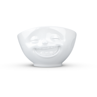 Bol 1 L 'Laughing' Tassen porcelaine blanc