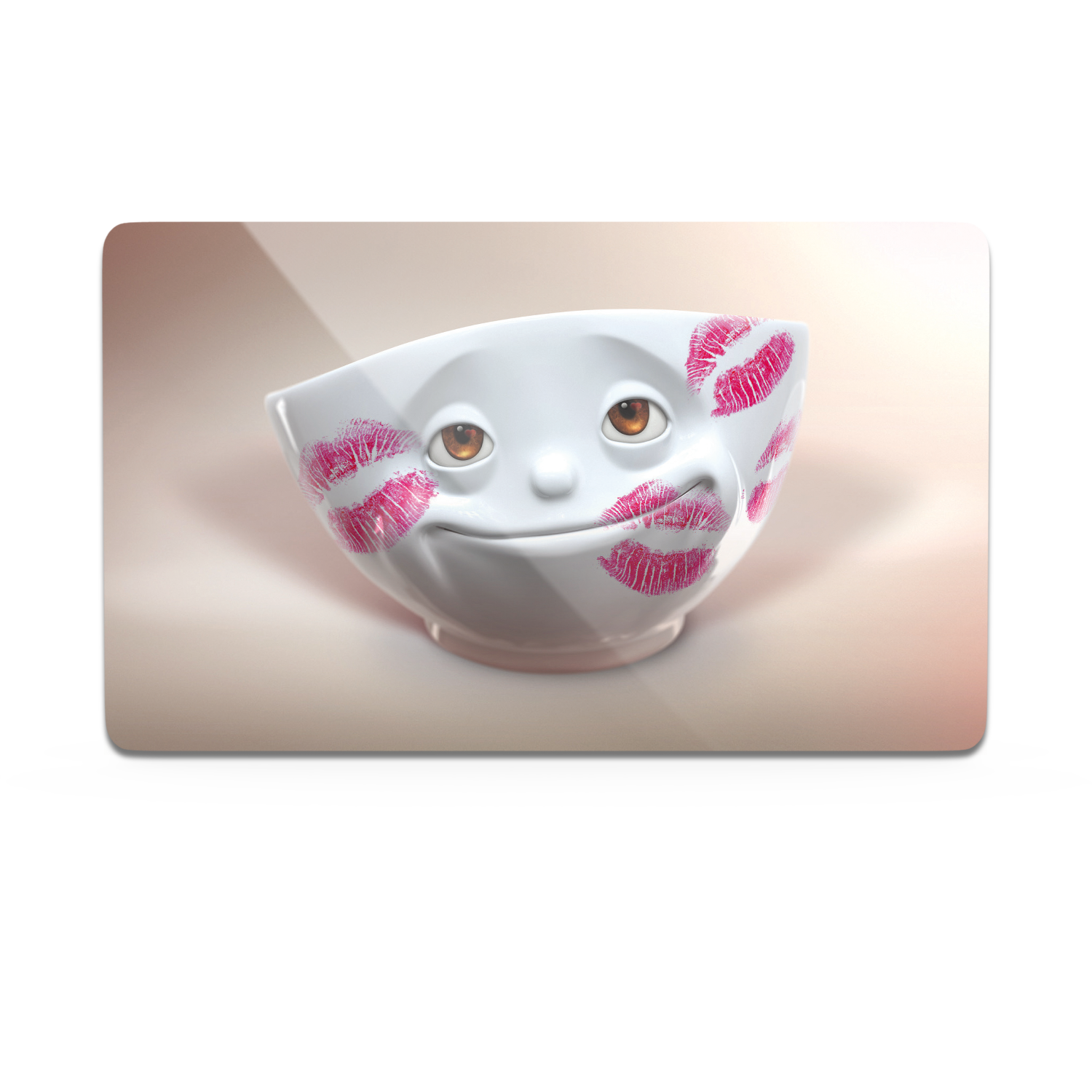 plateau petit-déjeuner 23,4 cm x 14,3 cm Tassen 'Kissed'