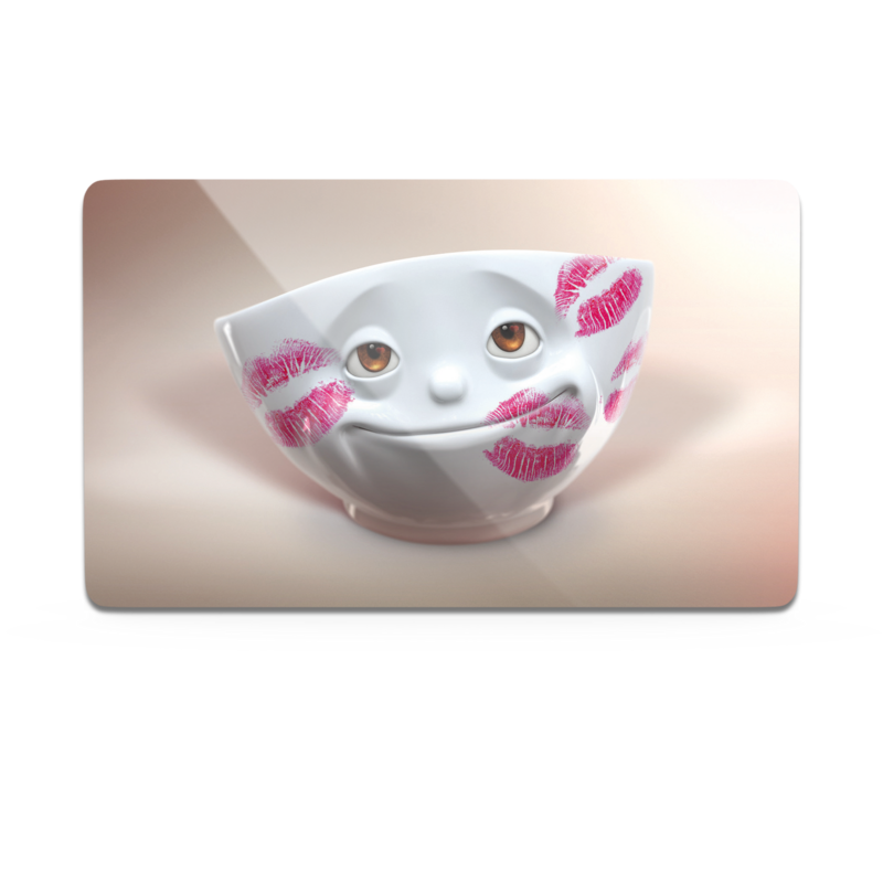 plateau petit-déjeuner 23,4 cm x 14,3 cm Tassen 'Kissed'