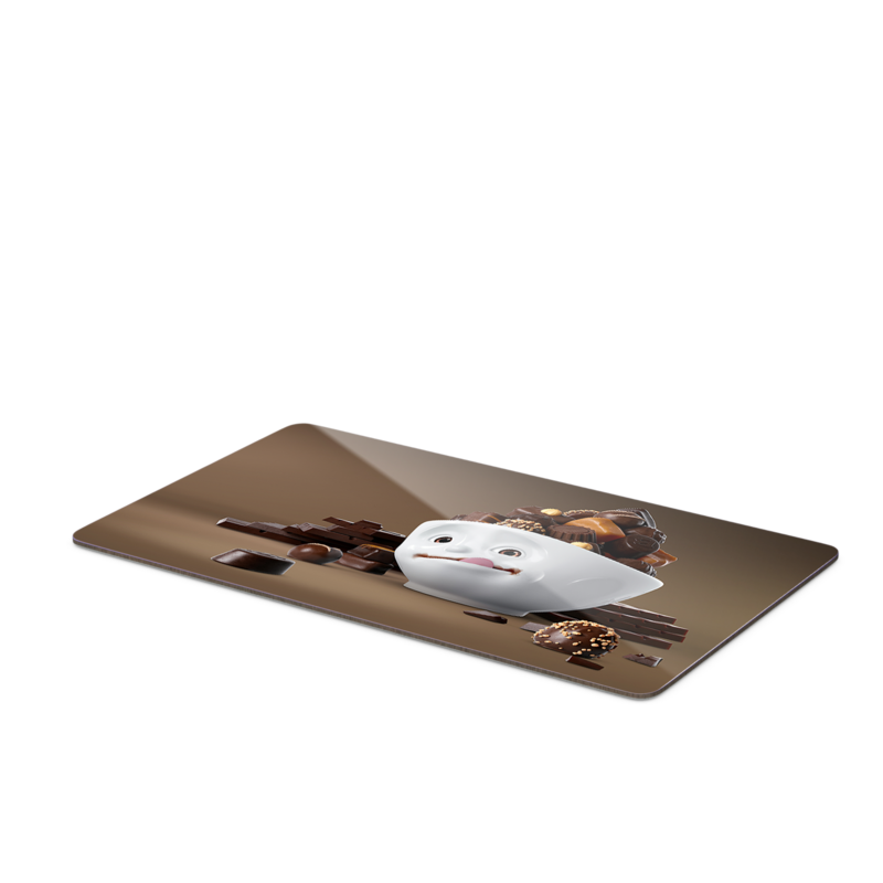 plateau petit-déjeuner 23,4 cm x 14,3 cm Tassen "Sweet Choco'