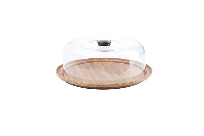 plat de service + dôme 30cm