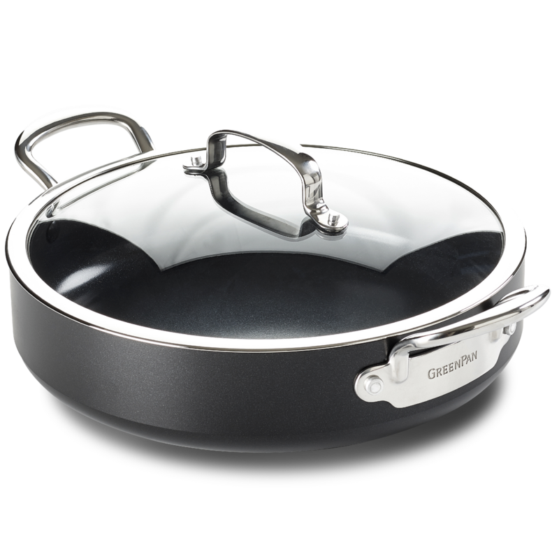 Greenpan Stoofpan 30 cm keramische antikleeflaag + deksel