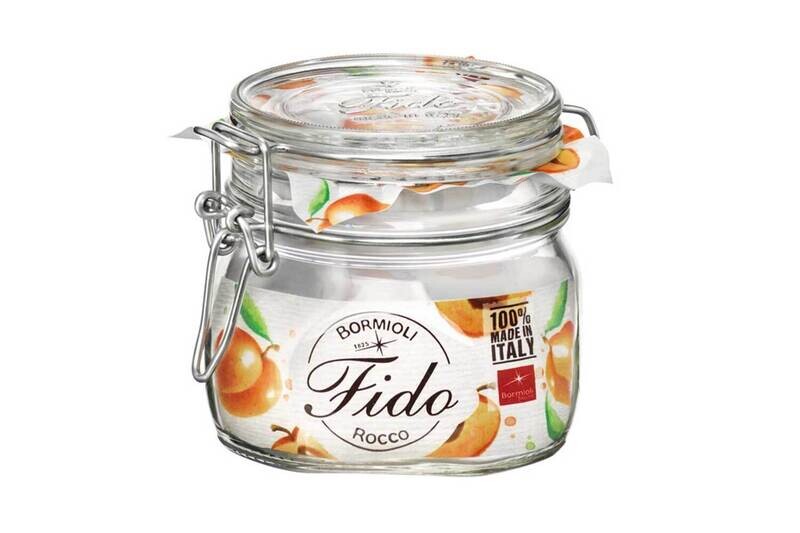 klempot fido 0.5 L vierkant