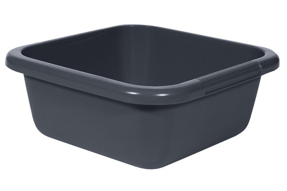 bassin carré anthracite 6 L