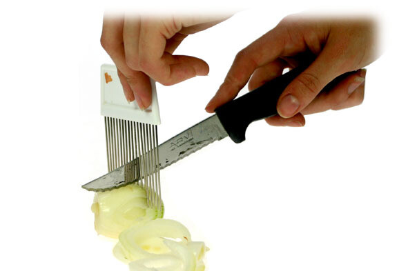 coupe-oignons inox