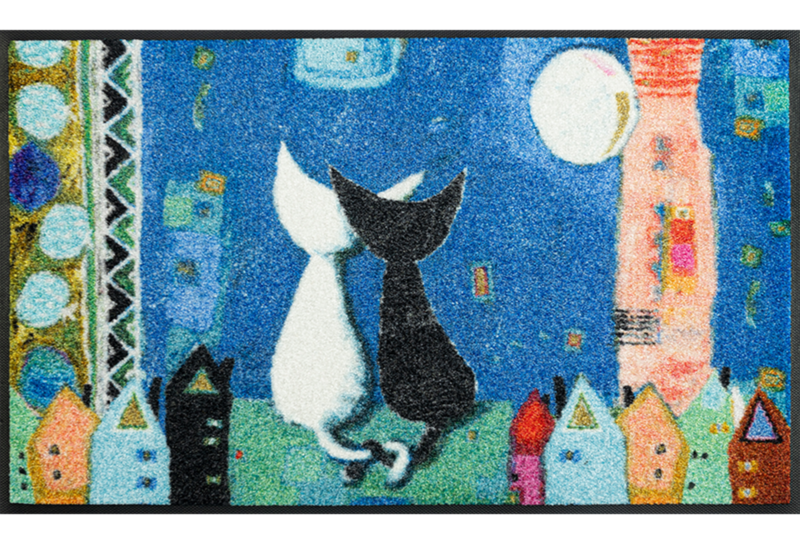 Wash+dry mat Romance 50 x 75 cm