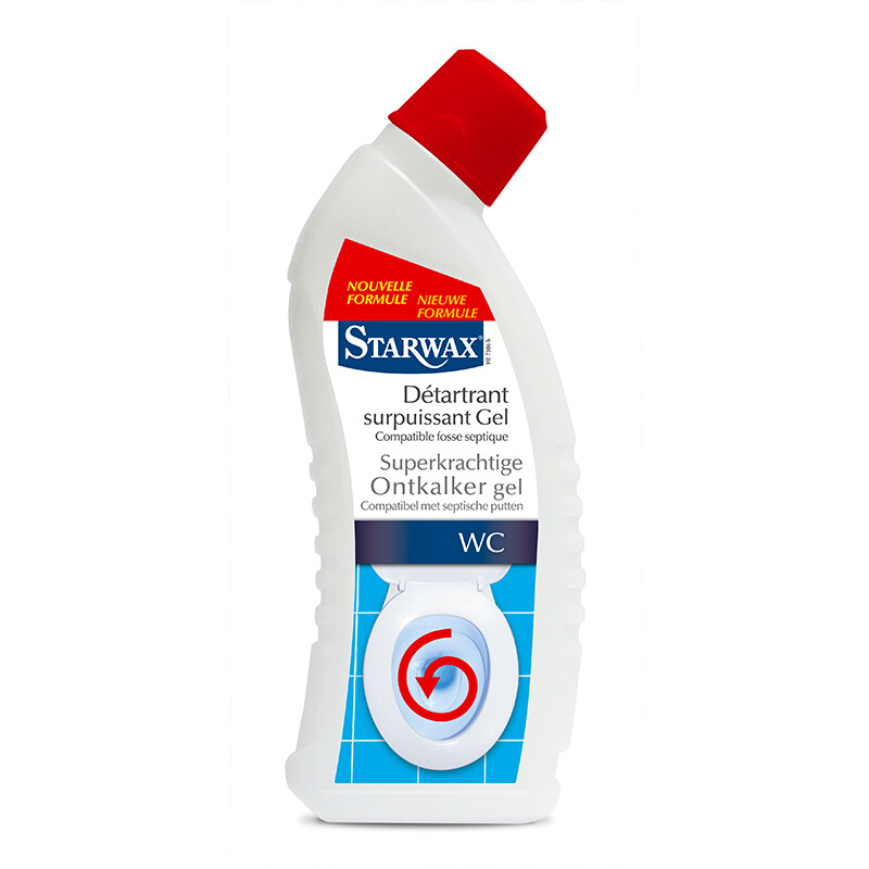 Starwax détartrant surpuissant wc gel 750ml