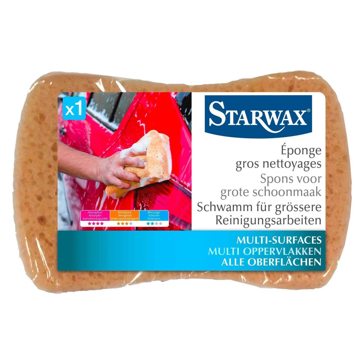 Starwax spons grote schoonmaak
