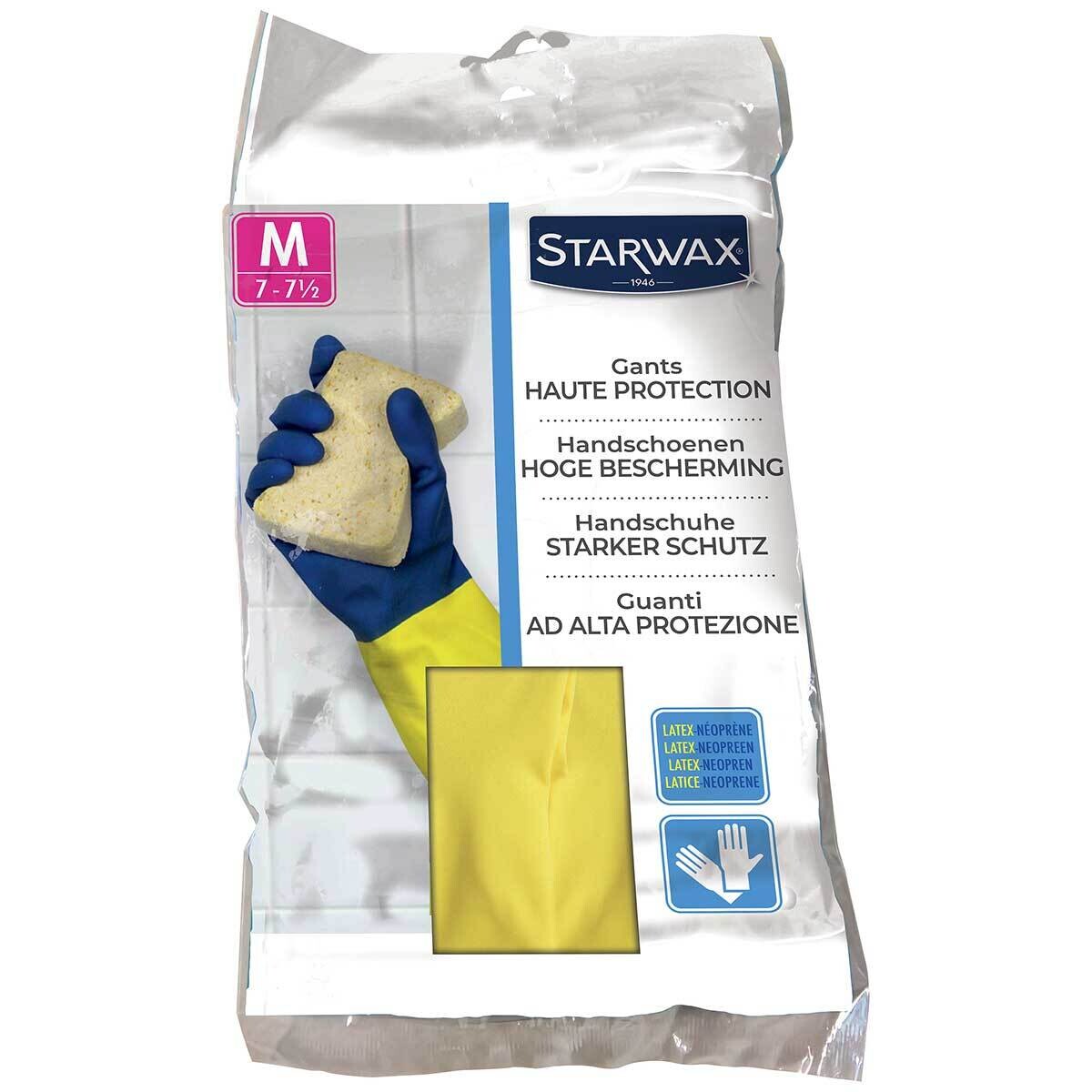 Starwax gants de ménage protection 'M' - 1 pair