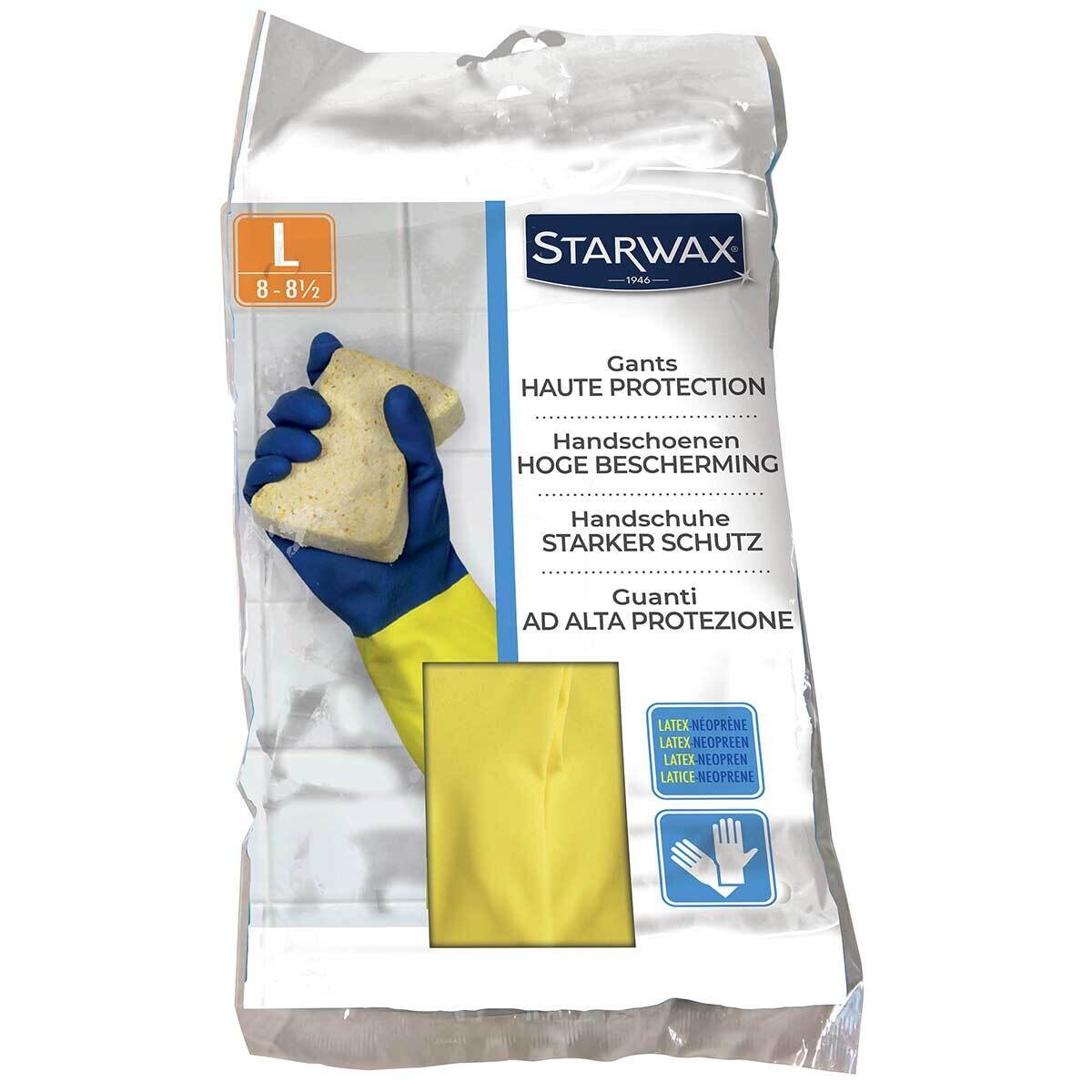 Starwax gants de ménage haute protection 'L' - 1 pair