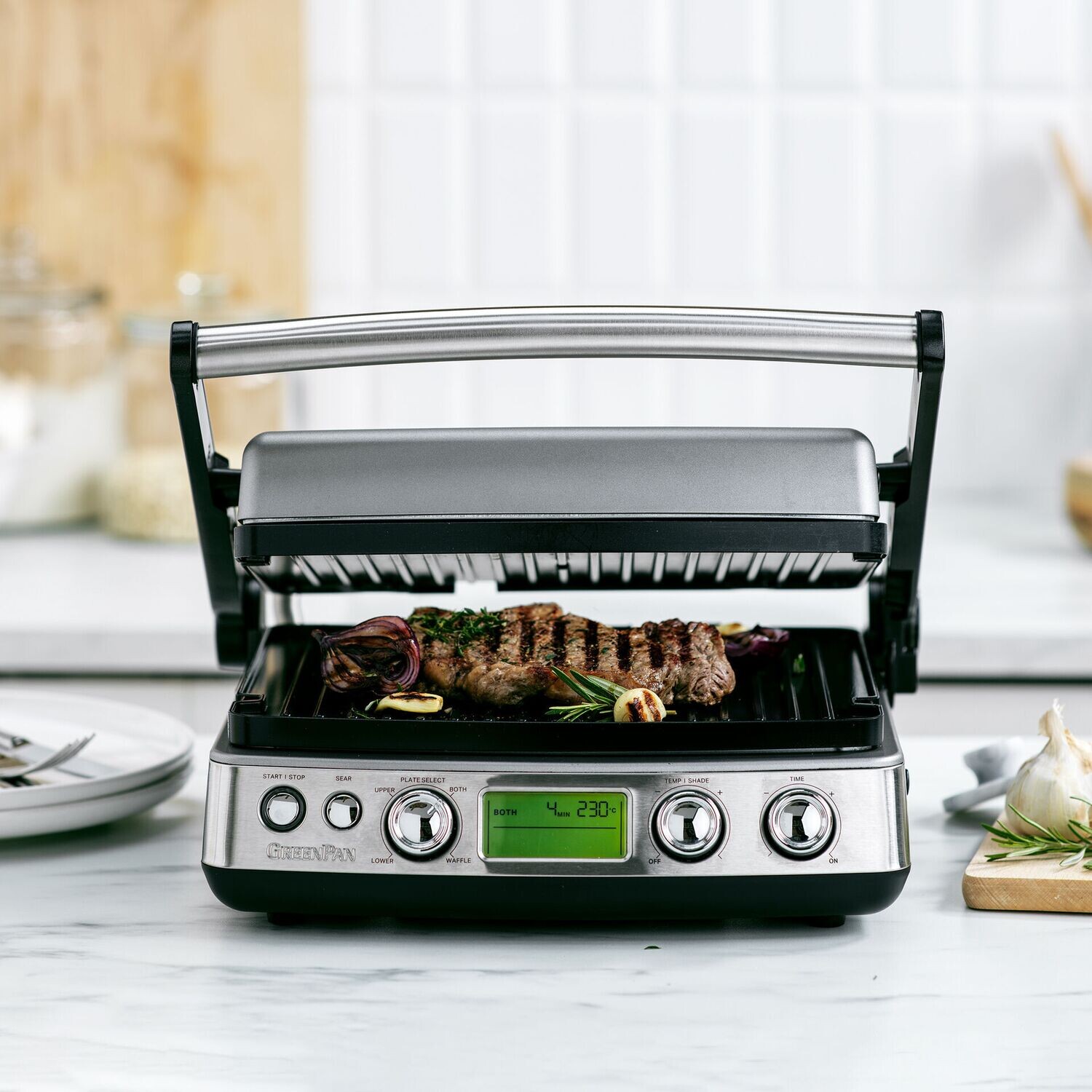 Greenpan Contactgrill Stainless Steel