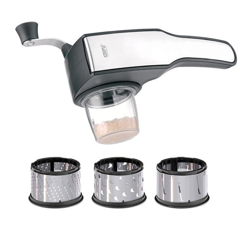 trommelrasp set Pecorino kaas gefu