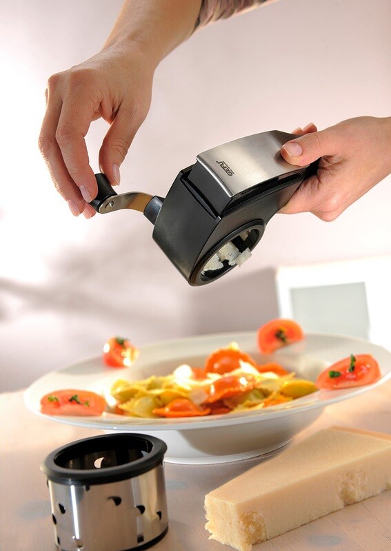 râpe à tambour set Pecorino fromage gefu