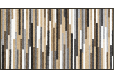 Wash + dry mat mikado stripes nature 50 x 75 cm