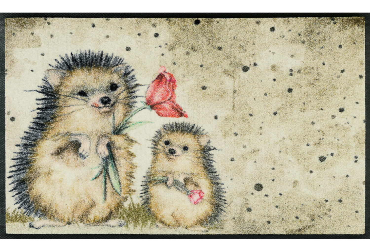 Wash + dry mat spike 40 x 60 cm