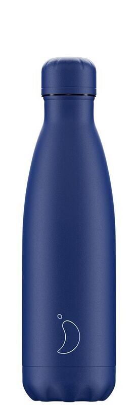 Chilly's gourde 500 ml Matte All Blue
