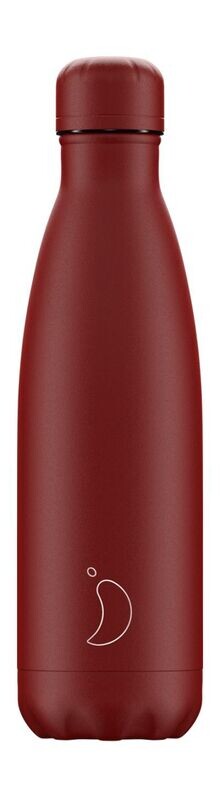 Chilly's gourde 500 ml Matte All Red