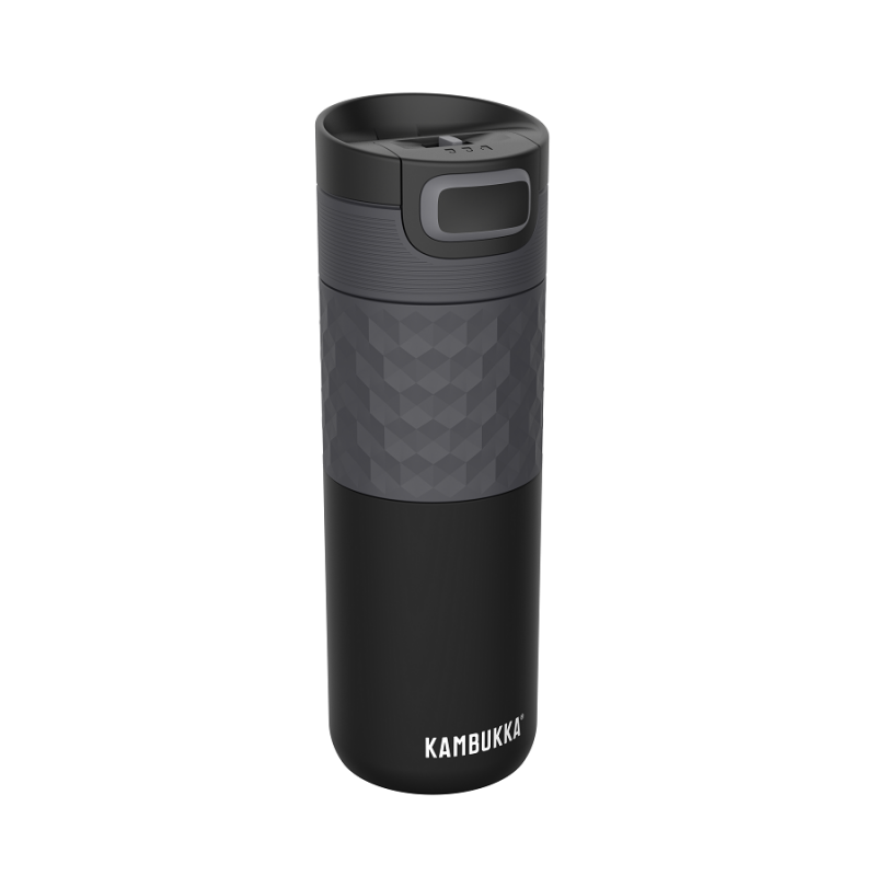 bouteille thermos 500 ml Kambukka Etna grip Black Steel