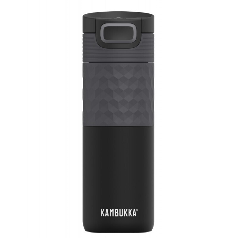 thermosfles 500 ml Kambukka Etna grip Black Steel