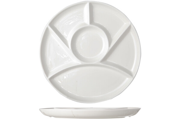 assiette à fondue D24,5 cm