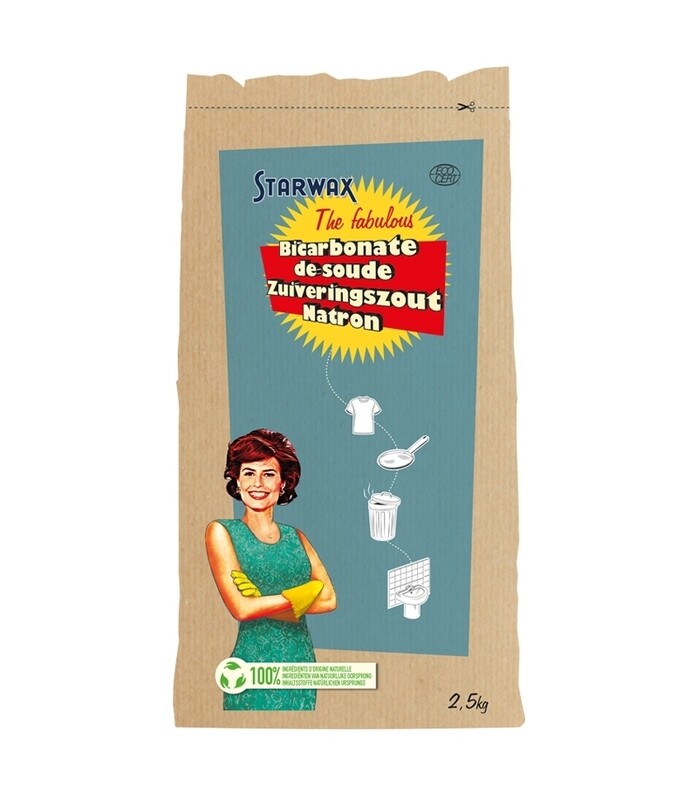 Starwax bicarbonate soude 2,5 kg fabulous