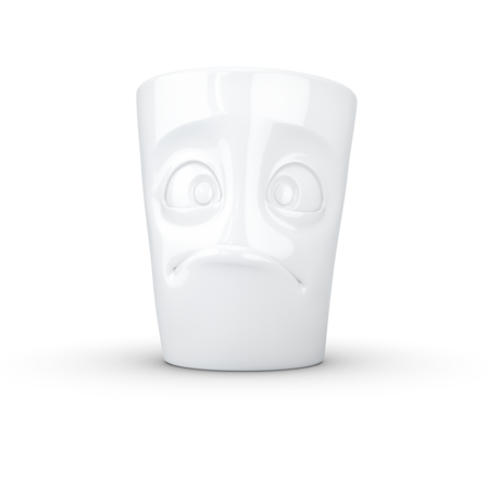 mug 'baffled' Tassen 350 ml
