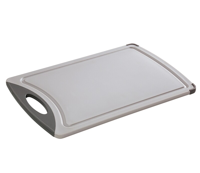 snijplank 38 x 25 cm grijs Zassenhaus polyethyleen