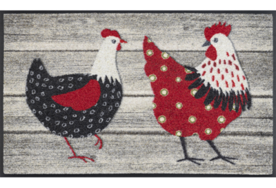 wash + dry tapis Chicken Farm 40 x 60 cm