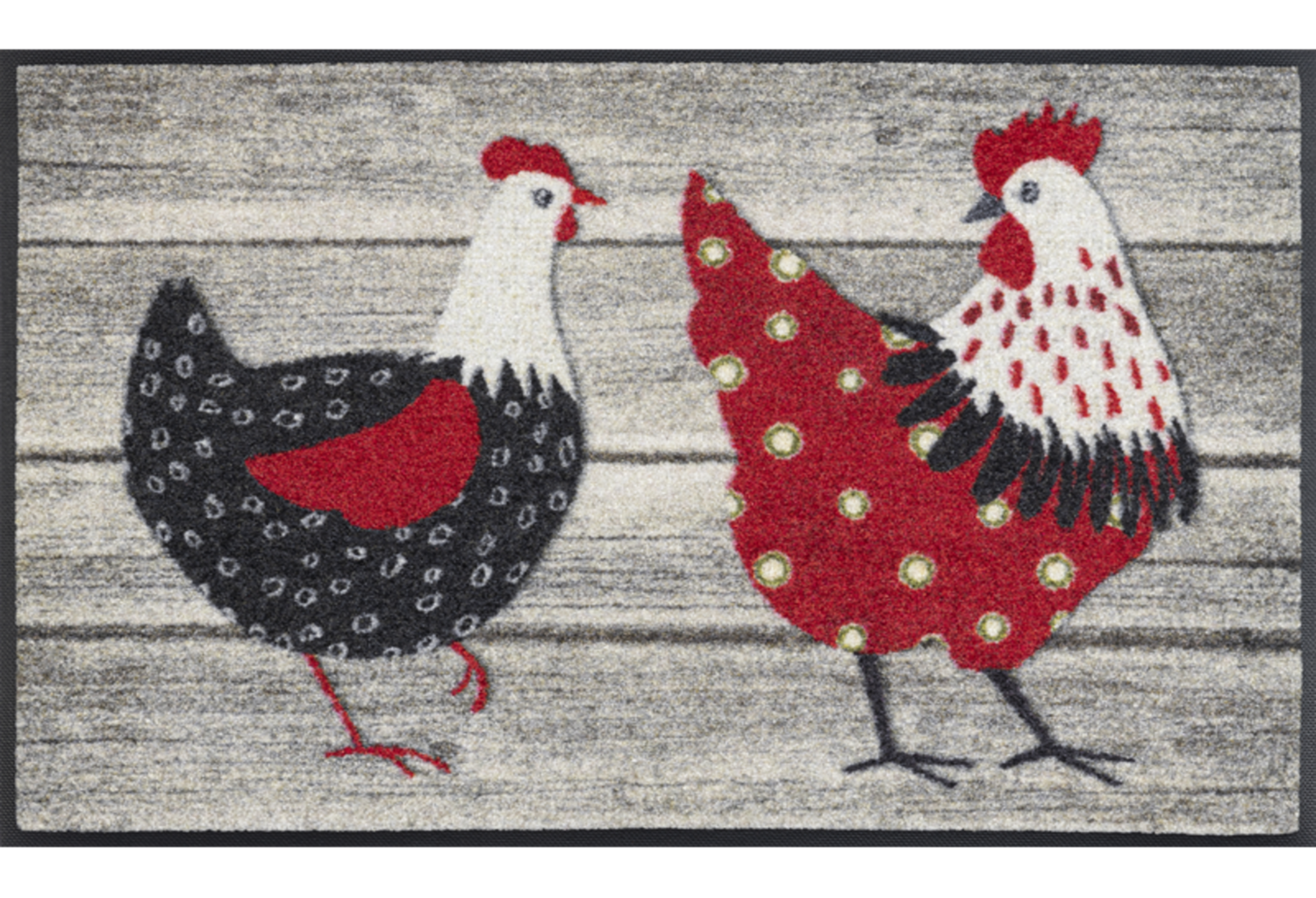 wash + dry tapis Chicken Farm 50 x 75 cm