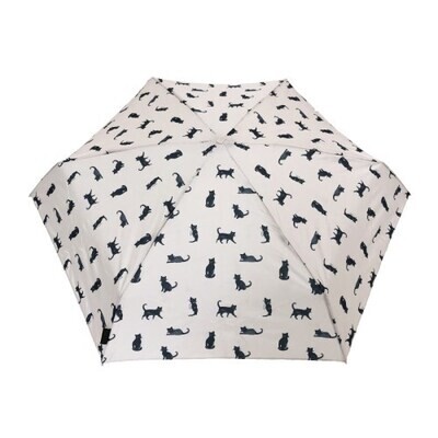 parapluie chat noir black/grey smati