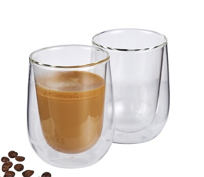 melk koffie glas dubbelwandig verona cilio