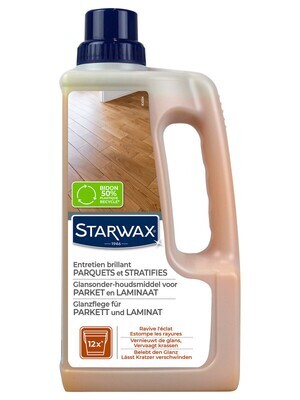 Starwax Verfraaiend onderhoud gecoat & laminaat 1 L