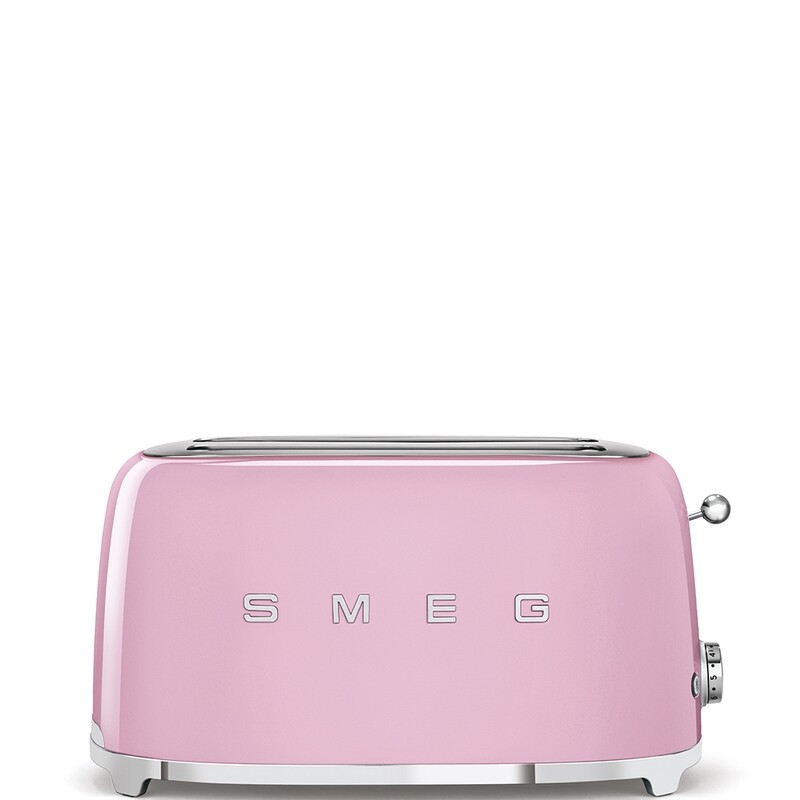 Smeg Grille-pain roze 4-2 tranches