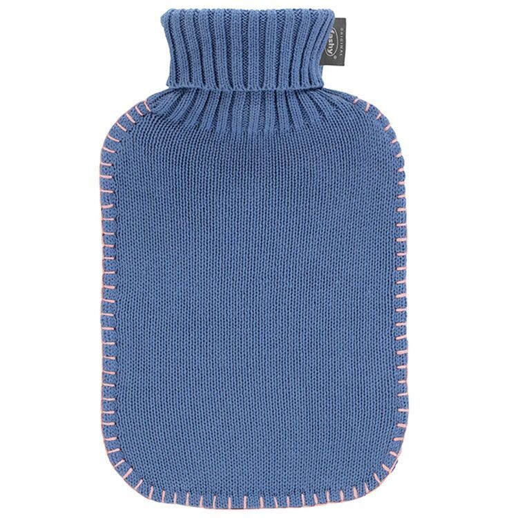 Warmwaterkruik Fashy pull blauw