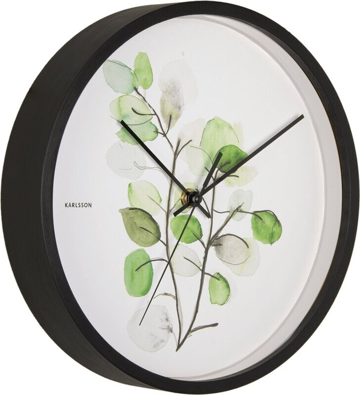 Horloge murale Karlsson Botanical Eucalyptus 26 cm