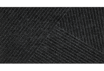 Wash + dry mat dune strips d.grey 45 x 75 cm