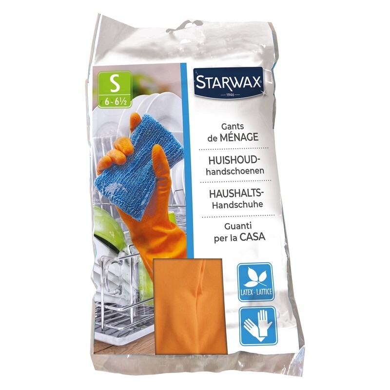 Starwax gants de ménage  'S' - 1 pair