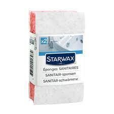 Starwax éponges sanitaires x2
