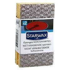Starwax niet krassende sponsen x2