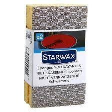 Starwax éponges non rayantes x2