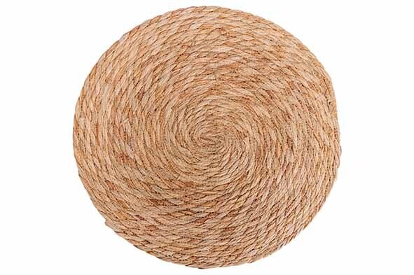 placemat grass D28cm naturel