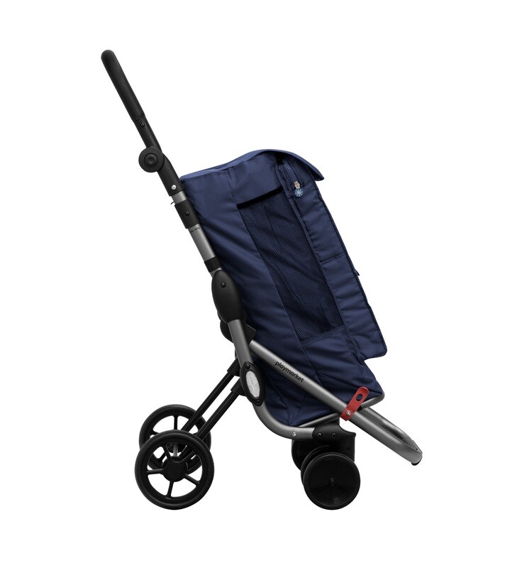 Caddie trolley Playmarket Go Up Premium bleu
