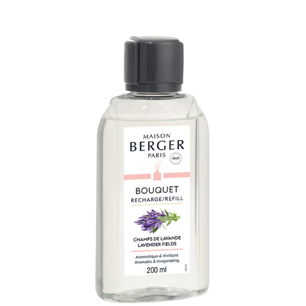 Lampe Berger recharge diffuseur de parfum cube Champs de Lavande 200ml